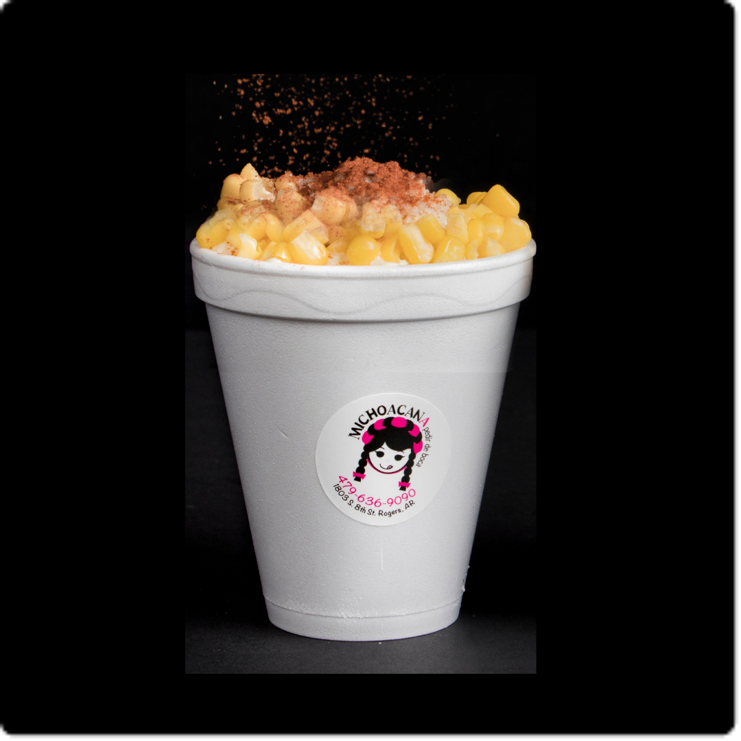 Yellow Corn in a Cup