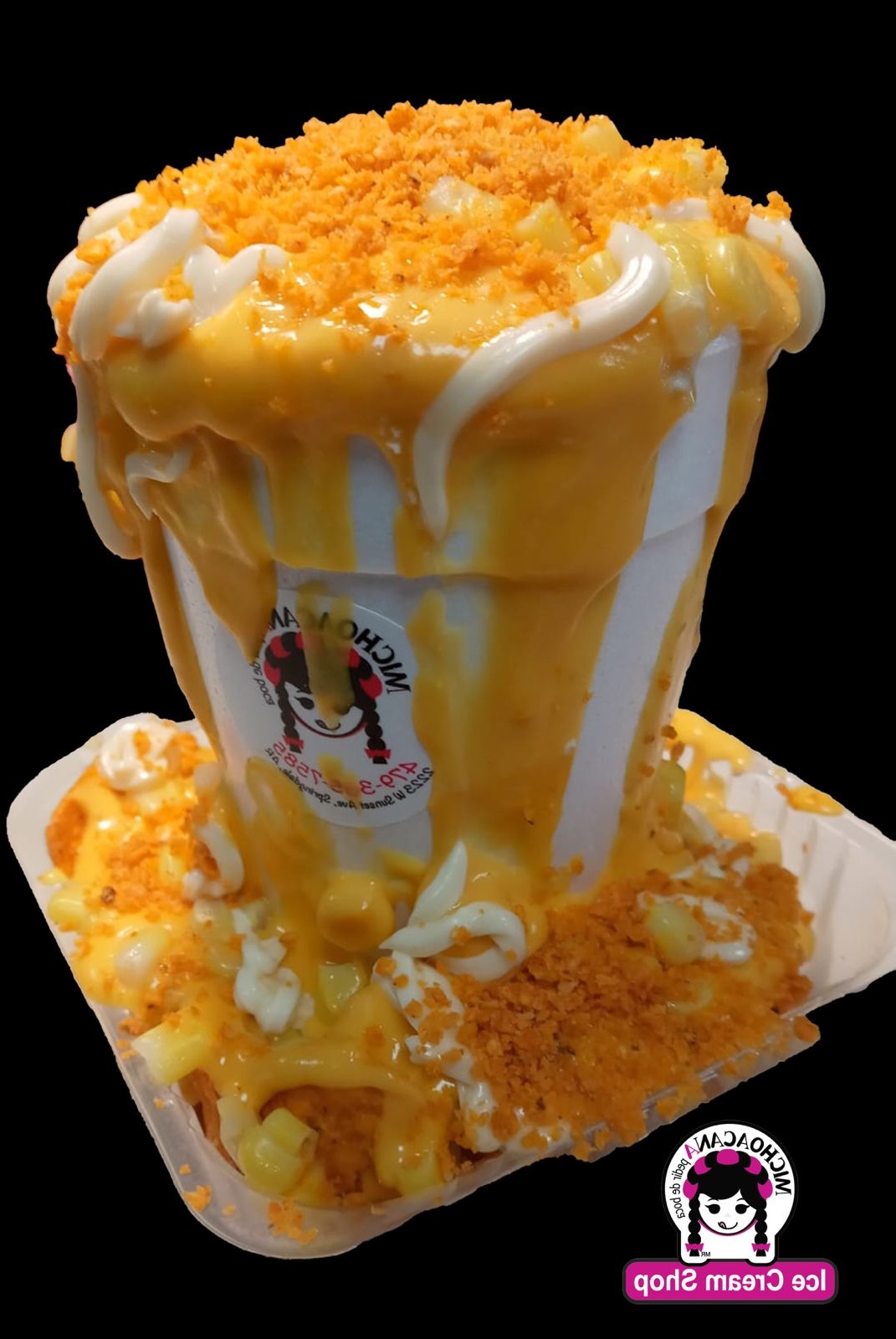 Drizzled Yellow Corn