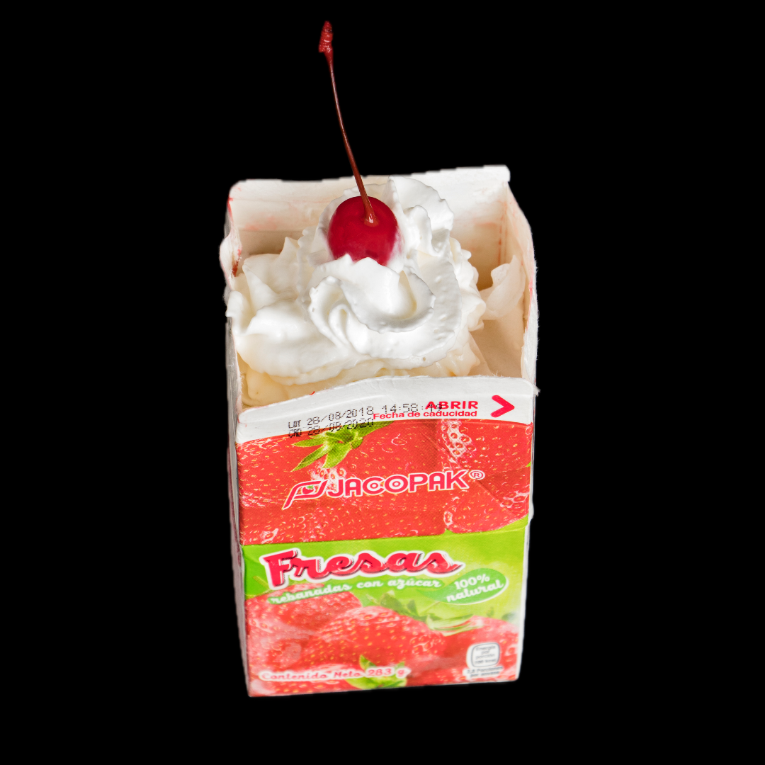 Frozen Strawberries Cup